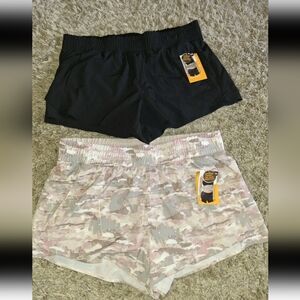 Lot Of 2 Avia Women’s Size 2X Running Shorts with Bike Liner New (Eb5P)
